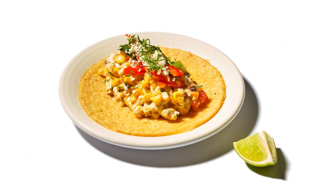 Roasted Corn Con Crema Lime