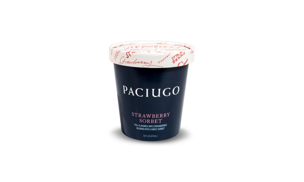 Fresh Strawberry Sorbet